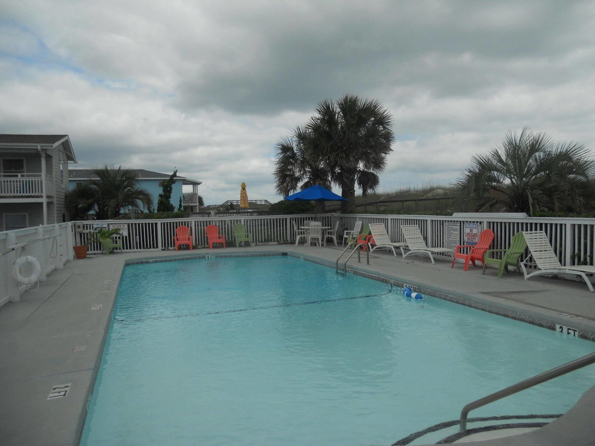 Seawitch Motel Carolina Beach Exterior foto
